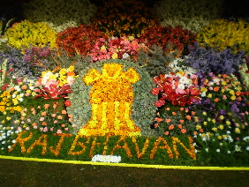 Flower Display at the Show.