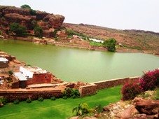 Lake at Badami