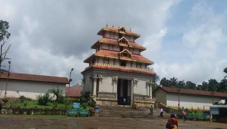 Bhagamandal temple Coorg