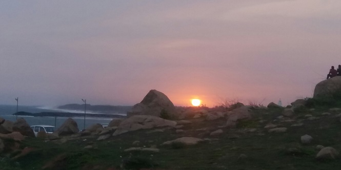 Kanyakumari sunset