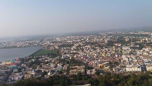 View down Palani Murugan temple